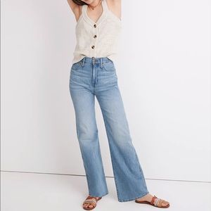 NWT madewell flare jeans
